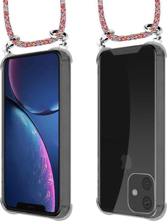 Produktbild Cadorabo TPU Handy Kette SILBER Cover