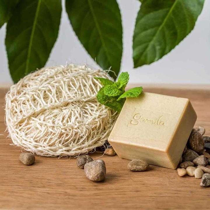 Produktbild Gamila Secret Cream Bar Spearmint Sparkle 115g (Hartseife, 115 g)