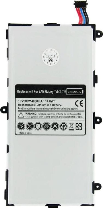 Actual product image Samsung Battery Galaxy TAB 3 7.0 SM-T210 T4000E