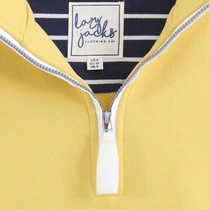 Produktbild Lazy Jacks Sweatshirt mit kurzem Reissverschluss Weiche Haptik (46)