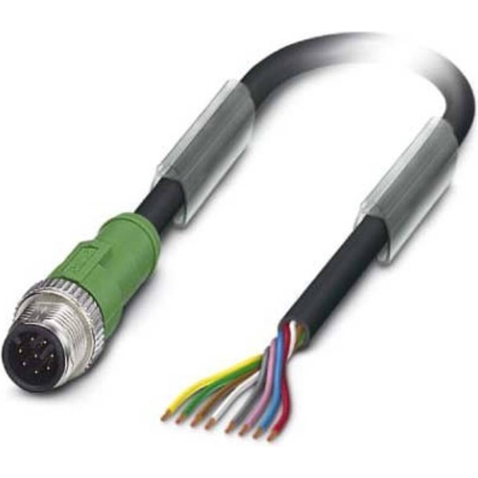 Phoenix Contact Sensor-/Aktor-Steckverbinder, Elektronikkabel + Stecker, Schwarz