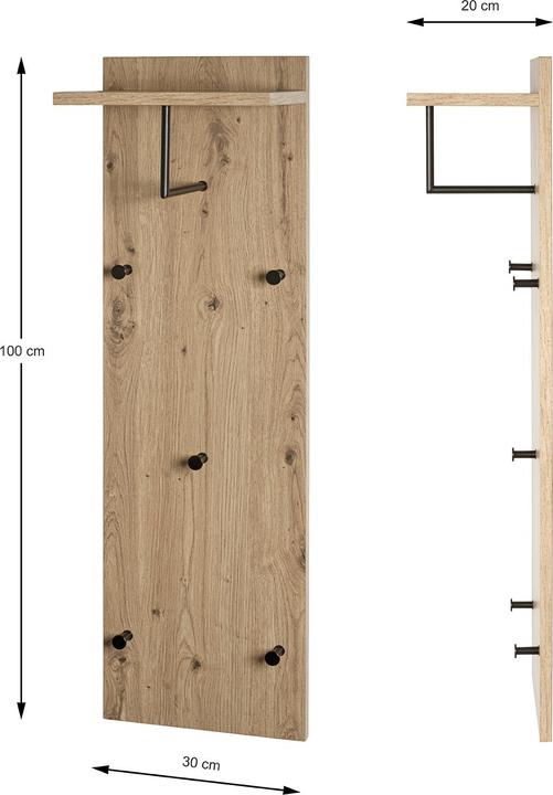 Immagine prodotto HAKU Möbel Wandgarderobe