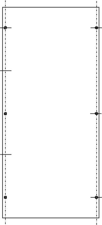 Produktbild ABN SY47433M PVC-MONTAGEPLATTE AS-142