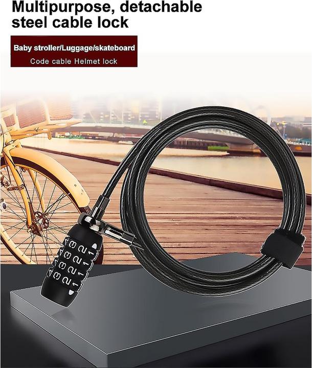 Actual product image Mobygo Kabelschloss EasyPass (180 cm)