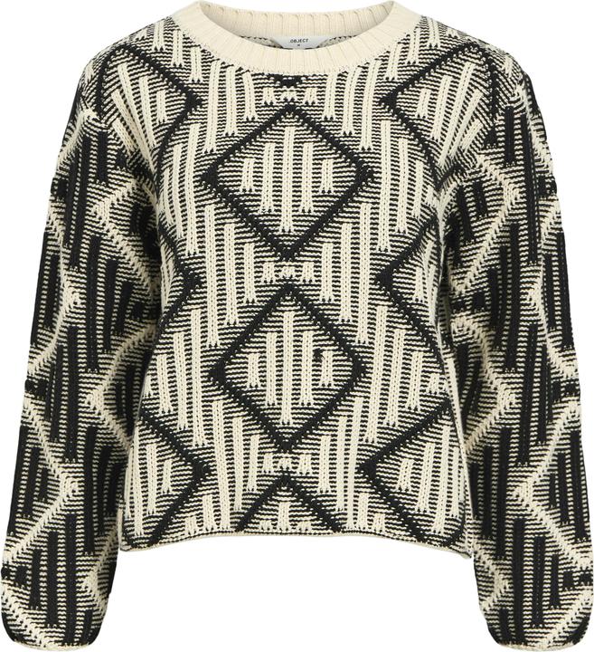 Produktbild Object Gemusterter Strickpullover (XS)
