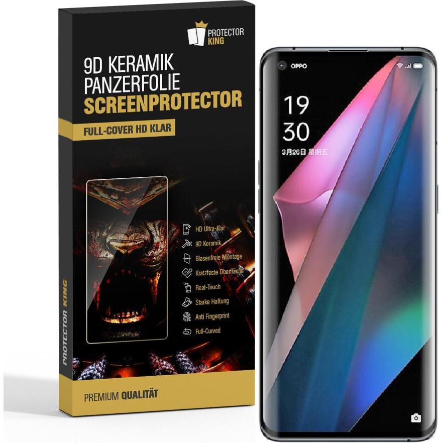 Protectorking 3x Echtes Tempered 9H Panzerhartglas Matt Entspiegelt (1 Stück, Apple iPhone 14 Pro Max), Smartphone Schut...
