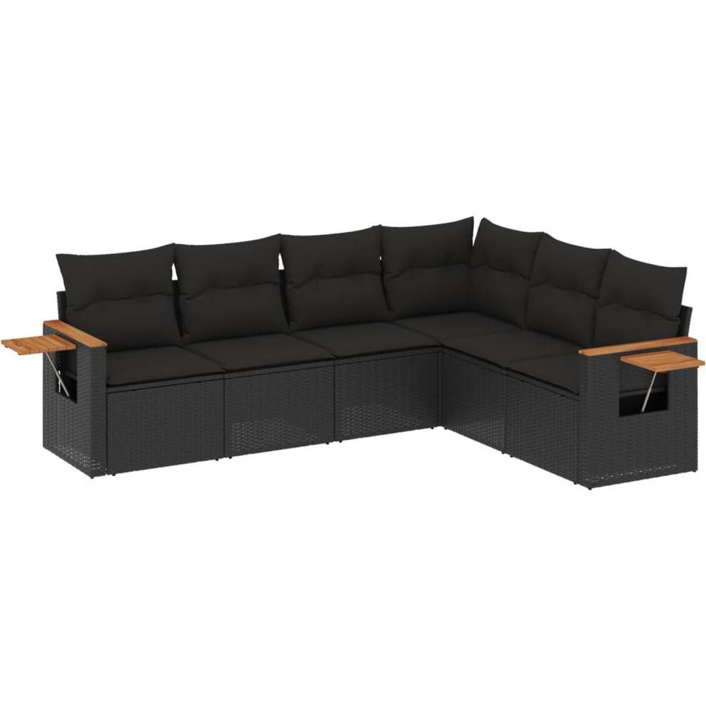 VidaXL, Gartenlounge, 10-tlg. Garten-Lounge-Set mit Kissen