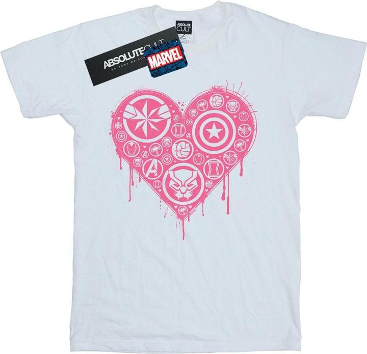 Produktbild I Heart Avengers TShirt Mädchen (104)