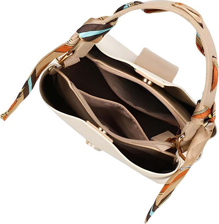 Image du produit Gallantry Damenhandtasche Chevron mit Tuch