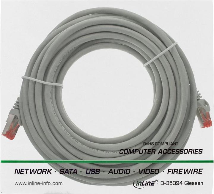 Actual product image InLine Patch cable (S/FTP, CAT6, 20 m)