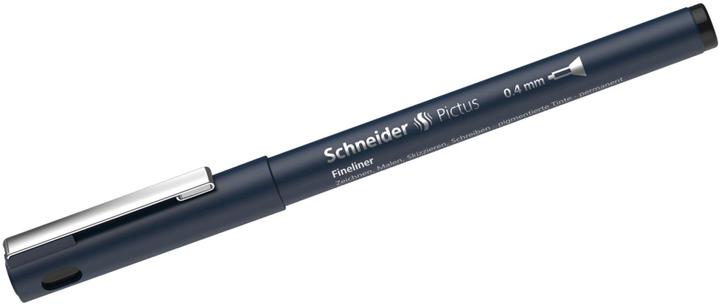Produktbild Schneider Fineliner Pictus, 0,4 mm, schwarz (Schwarz, 1 x)