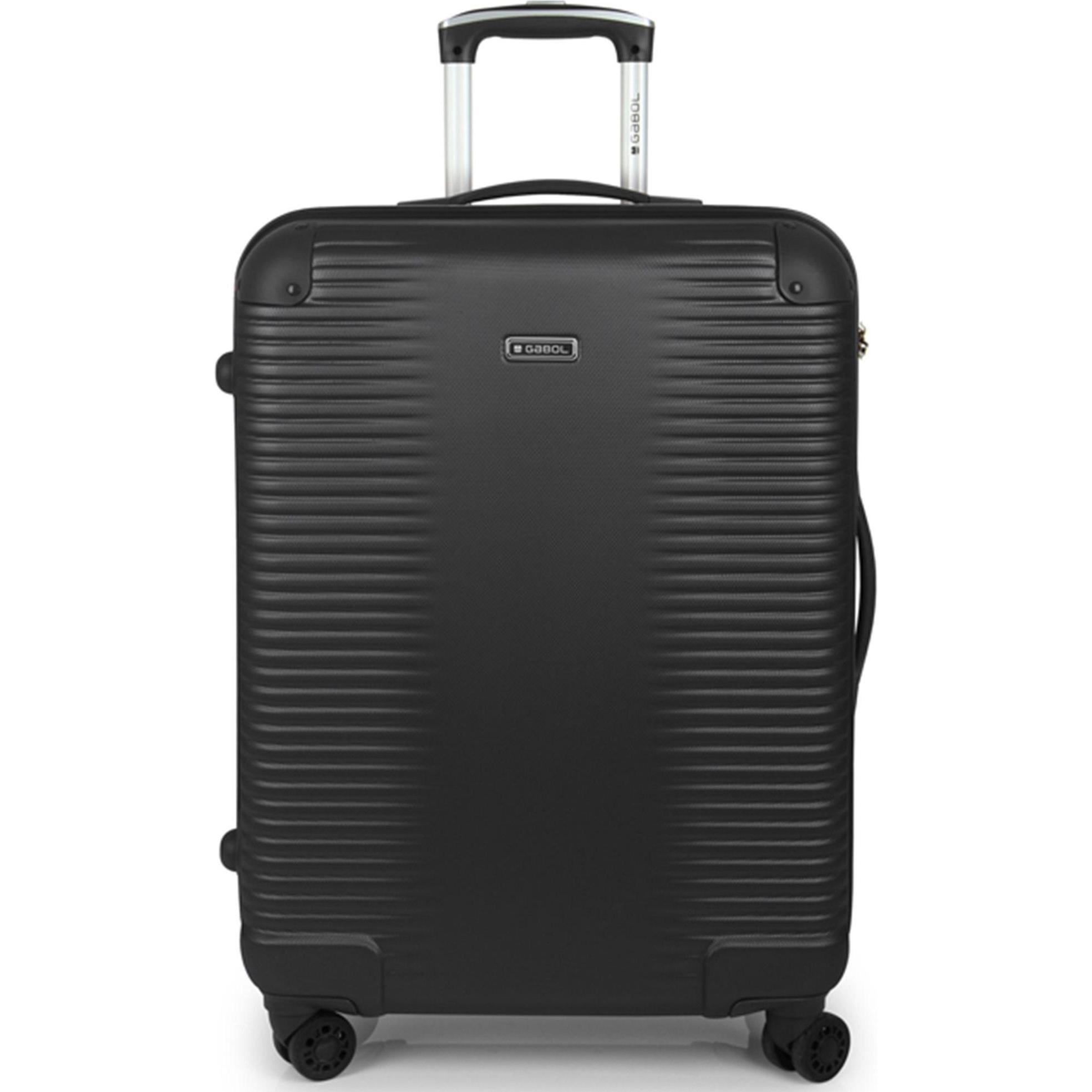 Gabol, Koffer, Balance XP 4 Rollen Trolley M 66 cm, Grau, (69 l, M (50 - 90l))