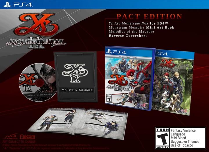 Actual product image NIS Ys IX: Monstrum Nox Pact Edition Multilingual PlayStation 4 (PS4)