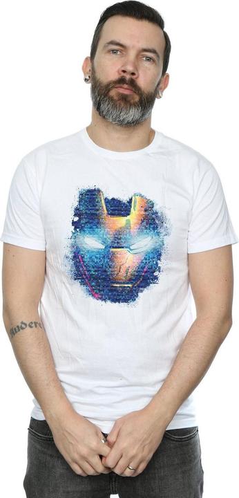 Produktbild Iron Man Distressed Head TShirt (XXL)