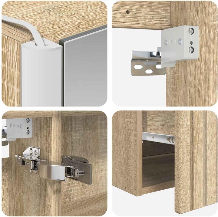 Produktbild vidaXL Badezimmerschrank-Set
