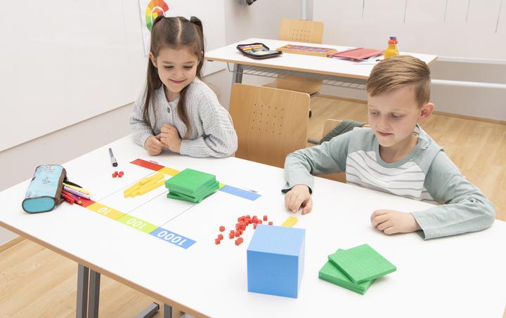 Produktbild Betzold Zehnersystemsatz mit Rechentafel (Deutsch)