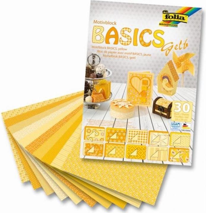 Folia Motivblock Basics (270 g/m², 30 x)