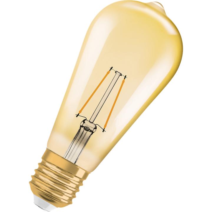 Immagine prodotto Ledvance Lampada vintage a LED (E27, 220 lm, 1 x)