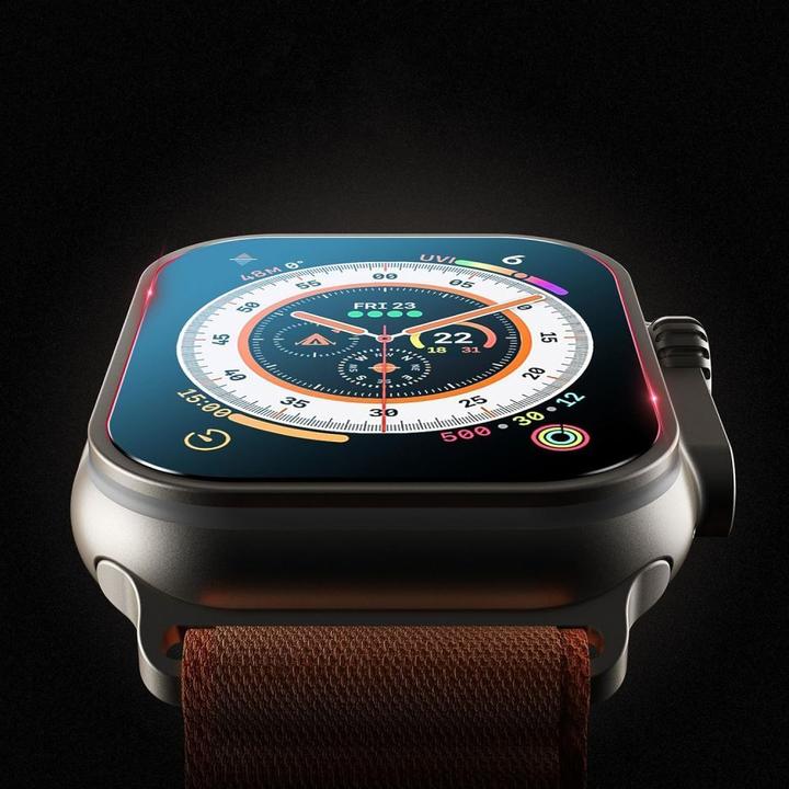 Produktbild Tech-Protect Easy Set+ Panzerglas 2er-Pack für Apple Watch Ultra 1/2 49 mm – Klar