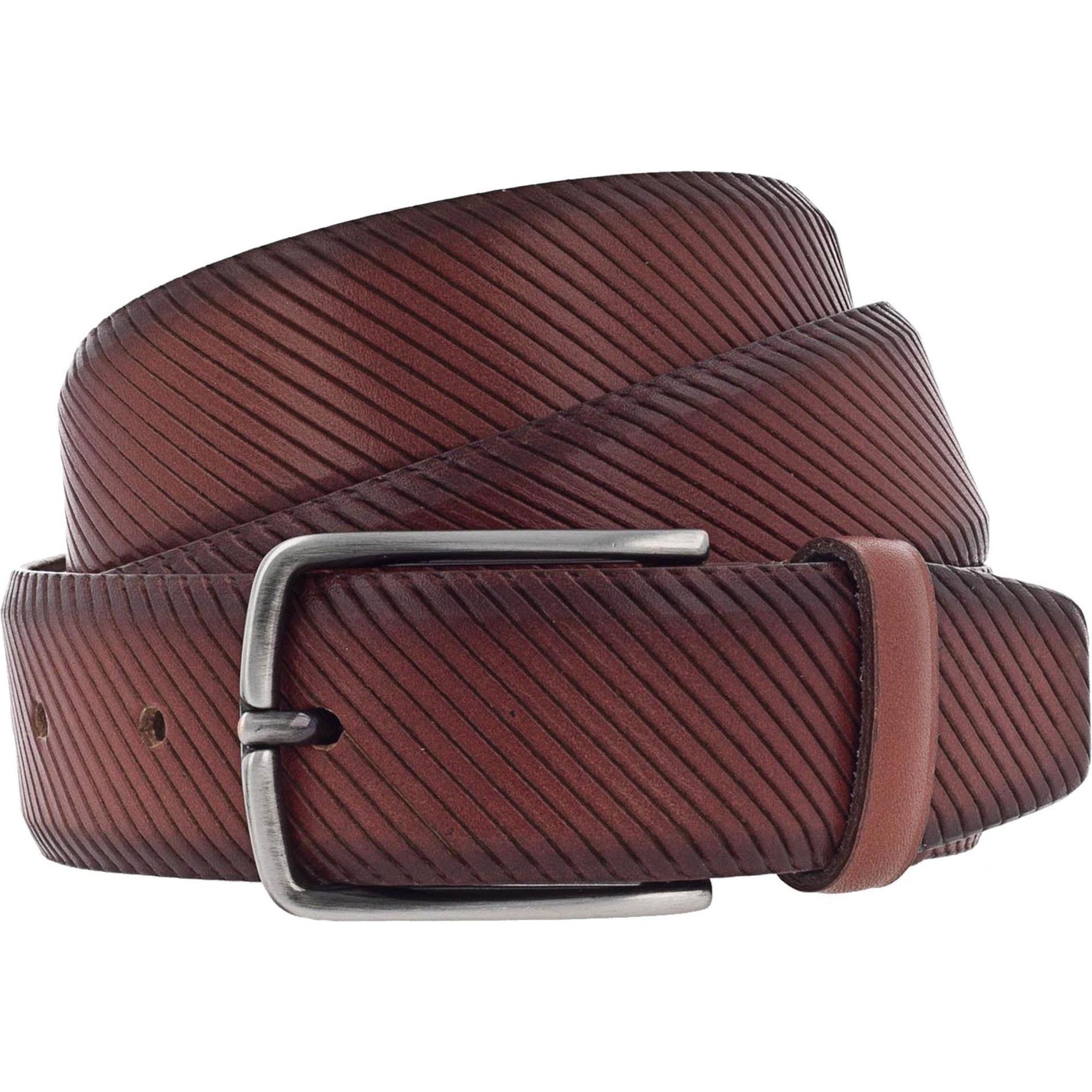 Vanzetti, Herren, Gürtel, Gürtel Leder, Braun, (105)