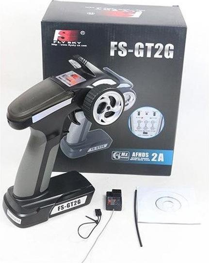 Image du produit Fly Sky Kit émetteur FlySky GT2G + récepteur FS-A3