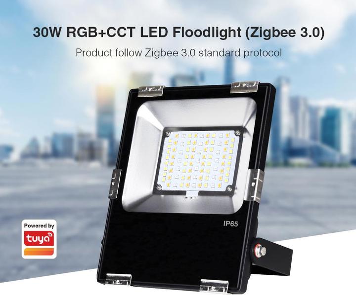 Produktbild Milight Zigbee 3.0 RGBW Funk Profi LED Flutlicht 30W (3300 lm, IP65)