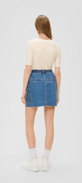 Produktbild S.Oliver T-Shirt T-Shirt mit Rippstruktur (XL)