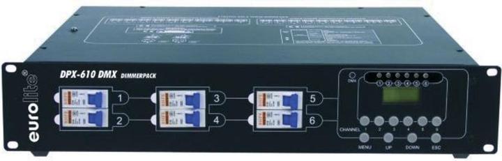 Produktbild Eurolite DPX-610 DMX Dimmer 6-Kanal