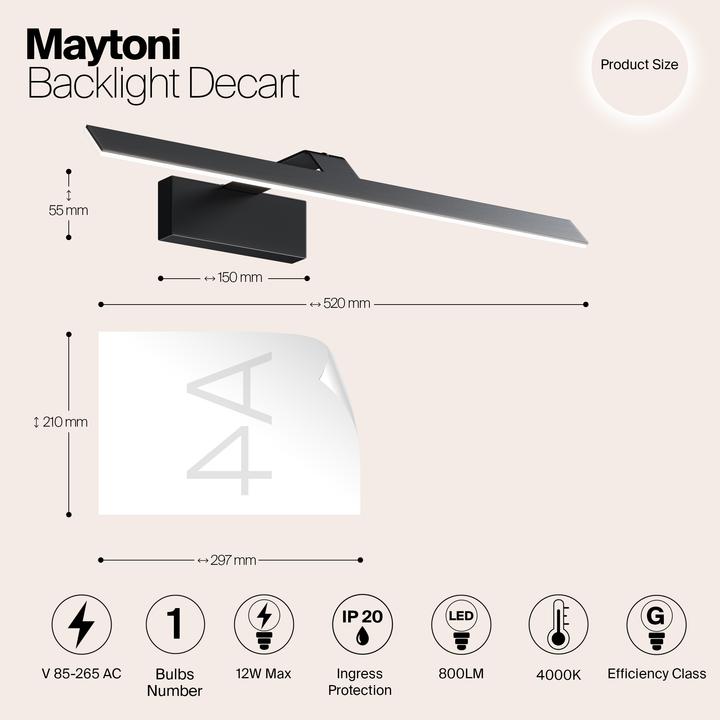 Produktbild Maytoni Decart (800 lm)
