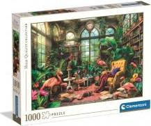 Actual product image Clementoni Puzzle 1000 HQ The Greenhouse Library (1000 pieces)
