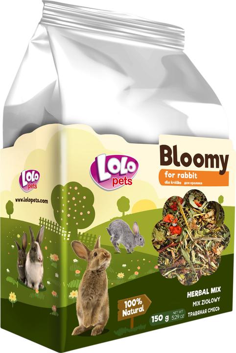 Produktbild Bloomy Herbal Mix for Rabbit 150g (0.15 kg)