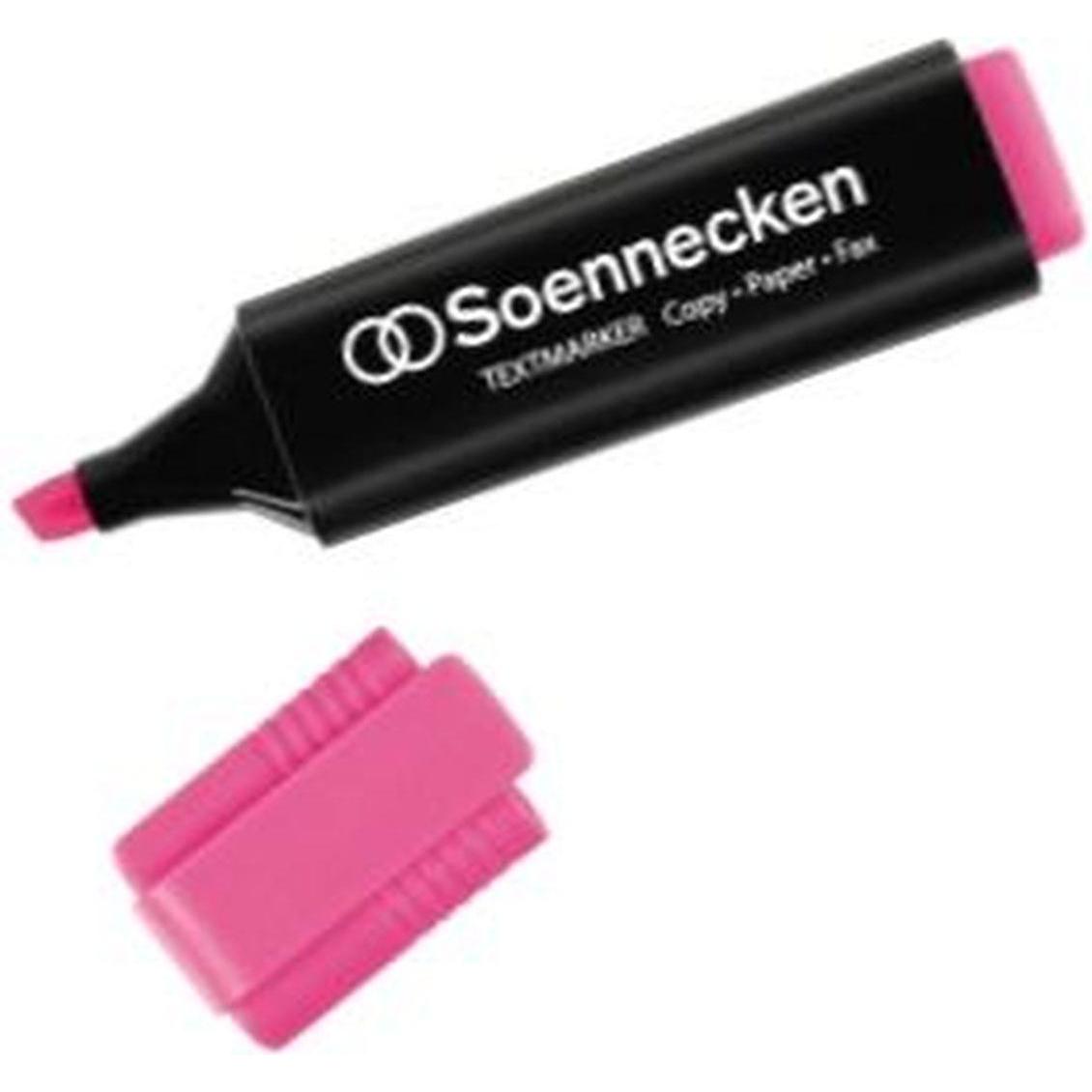 Thumbnail - Soennecken, Marker, Textmarker Strichstärke: 2-5 mm Schreibfarbe: rosa (Rosa, 5 mm, 1 x)