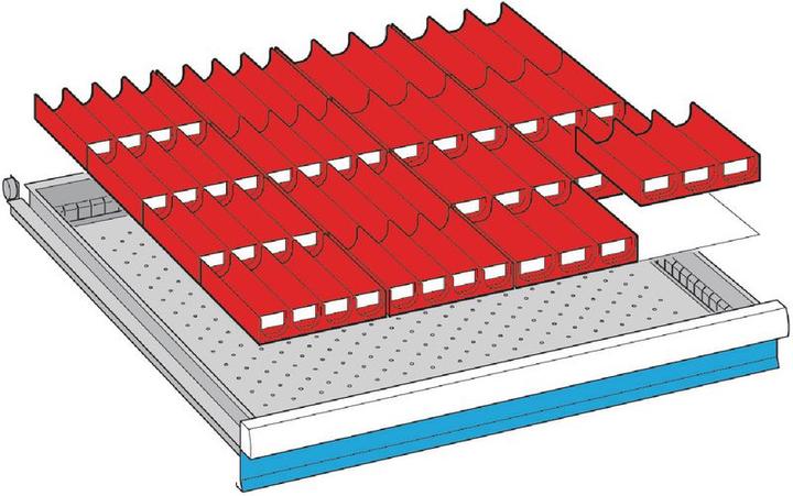 Produktbild Lista Schubladeneinteilungsmaterial-Set