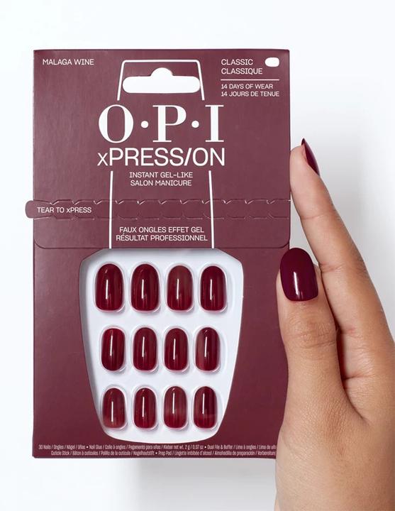 Image du produit OPI Xpress/On (Ongles artificiels, Vin de Malaga)