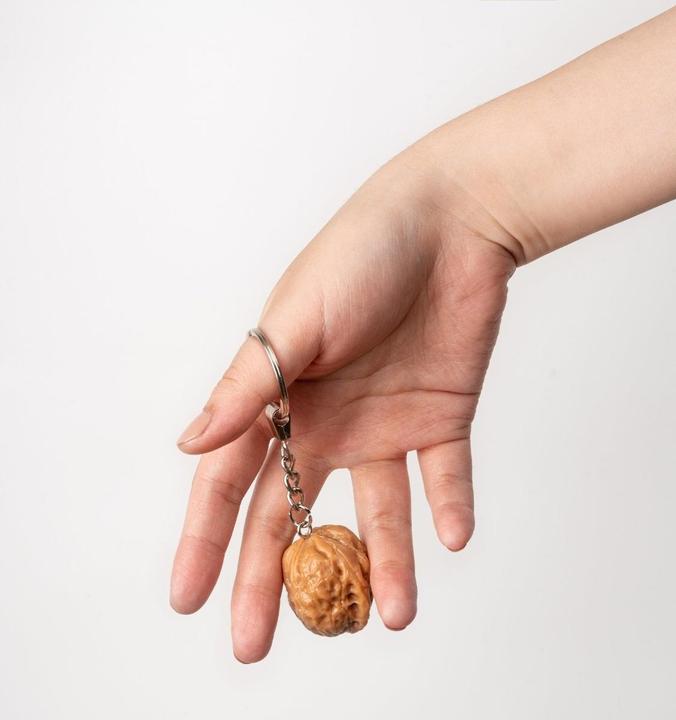 Actual product image Yumazing Walnut key fob