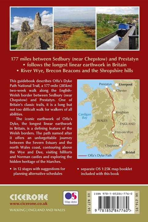 Produktbild Offa's Dyke Path (Englisch, Mike Dunn, 2022)