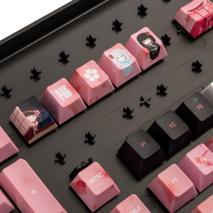 Actual product image Traitors ZASHIKI WARASHI Keycap Set (US)