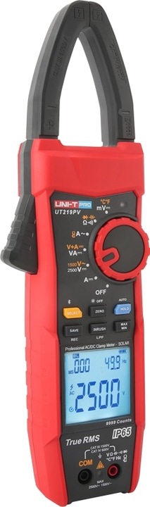 Actual product image Uni-T Current clamp UT219PV, AC/DC