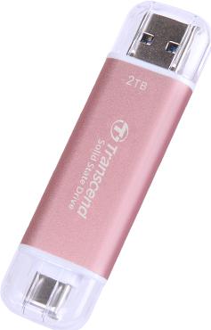 Actual product image Transcend ESD310 (2000 GB, USB-A, USB-C)