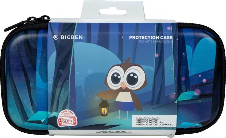 Actual product image Bigben Case - Owl Design (Switch Lite, Switch OLED, Switch)