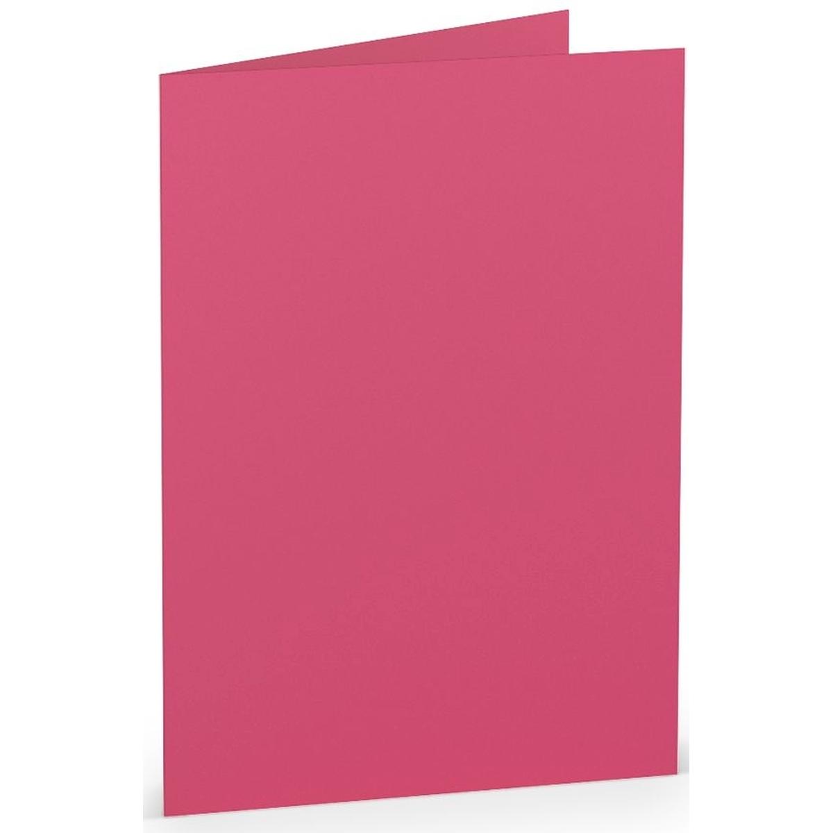 Magni, Grusskarte + Briefpapier, 220706554 - Coloretti Karten, 220 g/m², DIN A6 hd, pink, 5 Stück (5 Stk.)