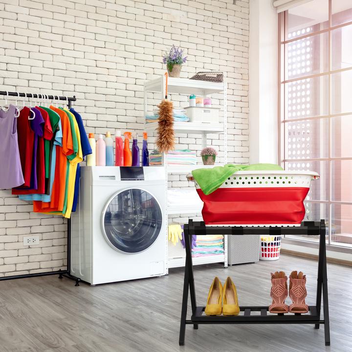Actual product image Relaxdays Suitcase stand (Suitcase rack)