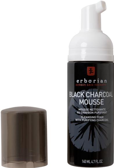 Image du produit Erborian Black Charcoal Mousse (Mousse nettoyante, 140 ml)