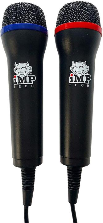 Produktbild IMP Gaming Duo Microphone Twin Pack (PS2, PS3, PS4, PS4 Pro, PS5, Switch, Wii, Wii U, Xbox One S, Xbox One X, Xbox Series S, Xbox Series X)