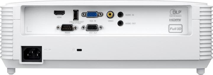 Produktbild Optoma H117ST - DLP-Projektor - tragbar - 3D - 3800 ANSI-Lumen - WXGA (1280 x 800) (WXGA, 3800 lm, 0.52:1)