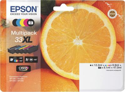 Productafbeelding Epson 33XL Claria Premium Multipack (M, C, Y, BK, PBK)