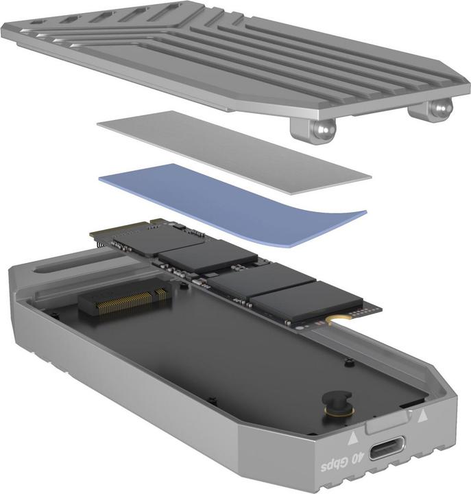 Immagine prodotto Icy Box IB-1919M-C42 M.2 NVMe Enclosure via USB4 (M.2 2280)