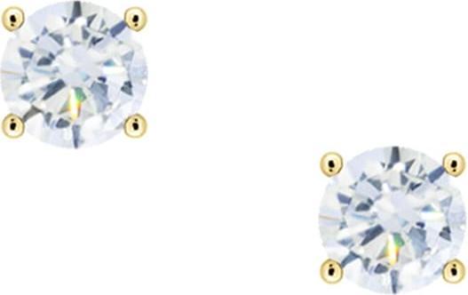 Actual product image Candy Stud earrings Elin, 925 sterling silver, gold plated (925 sterling silver, 18k gold-plated, 925 Sterling silver)