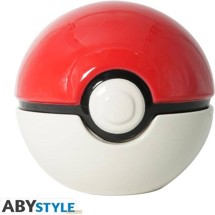 ABYstyle Pokemon - Pokeball, Weiteres Gaming Zubehör, Schwarz, Rot, Weiss