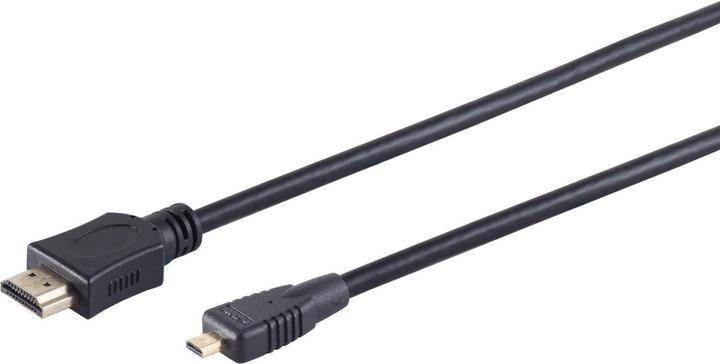 Produktbild Shiverpeaks High Speed Micro HDMI Kabel mit Ethernet schwarz (0.50 m)